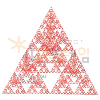 [4D프레임] 시에르핀스키 삼각형(정삼각 5단계)