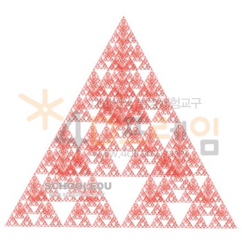 [4D프레임] 시에르핀스키 삼각형(정삼각 6단계)